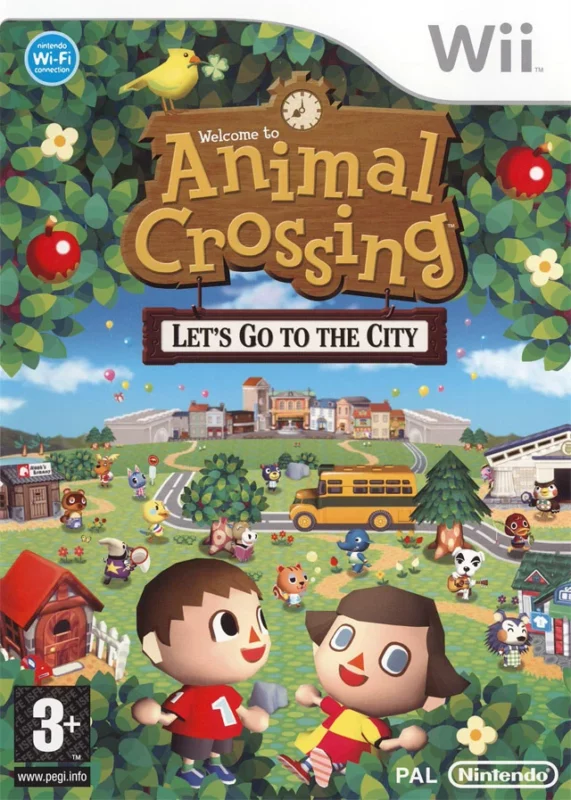 Animal Crossing Lets Go To The City Wii jeu Nintendo Wii