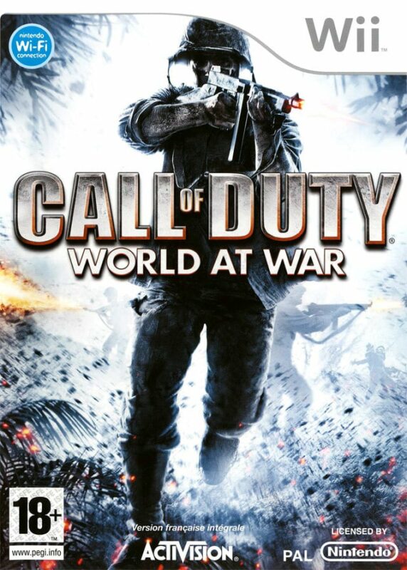 call of duty world at war wii pal fr