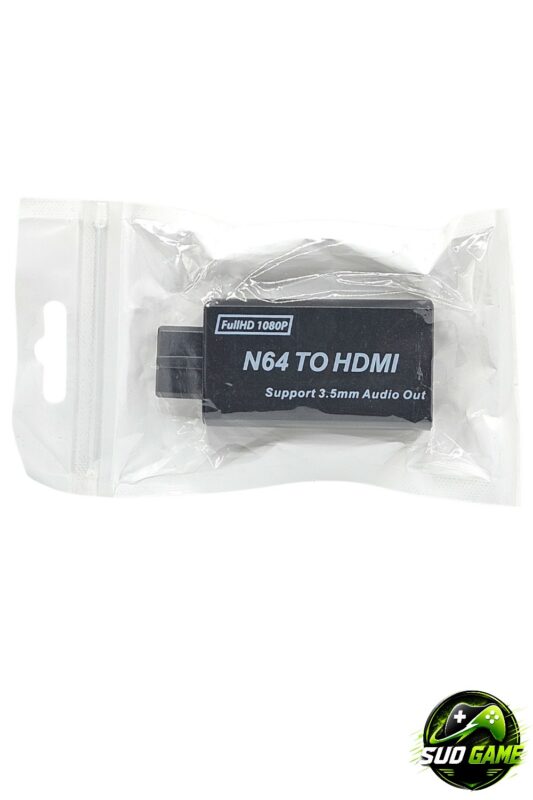 convertisseur n64 hdmi compatible nintendo 64 gamecube super nintendo