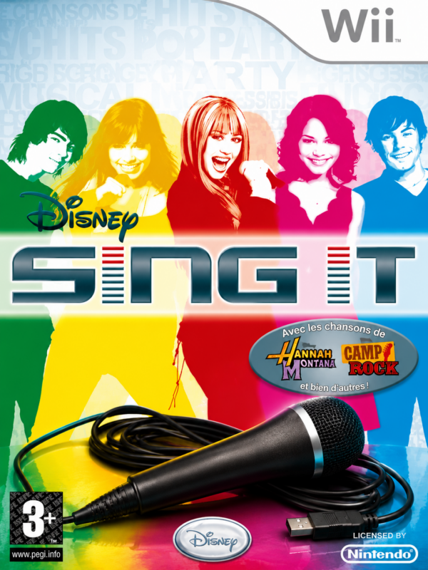 disney sing it wii pal fr