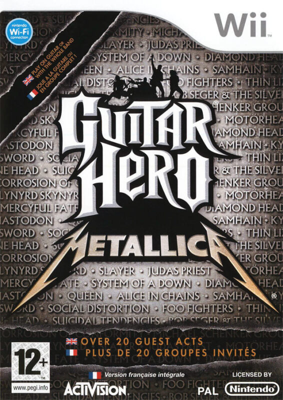 guitar hero metallica wii pal fr