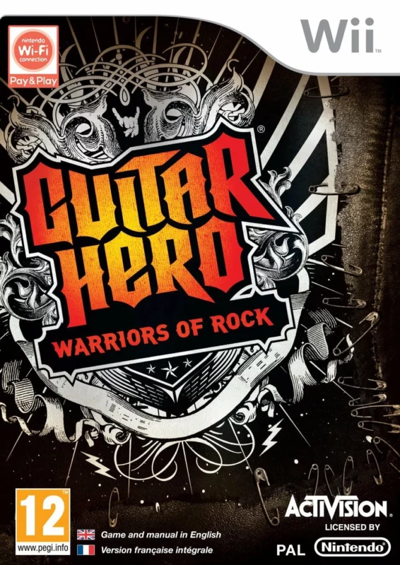 guitar hero warriors of rock wii pal fr