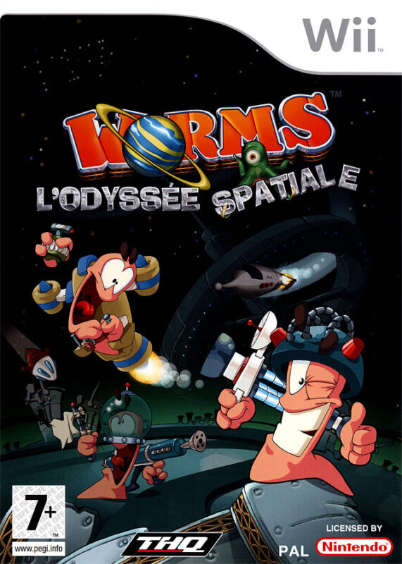 Worms L Odyssee Spatiale Wii jeu Nintendo Wii