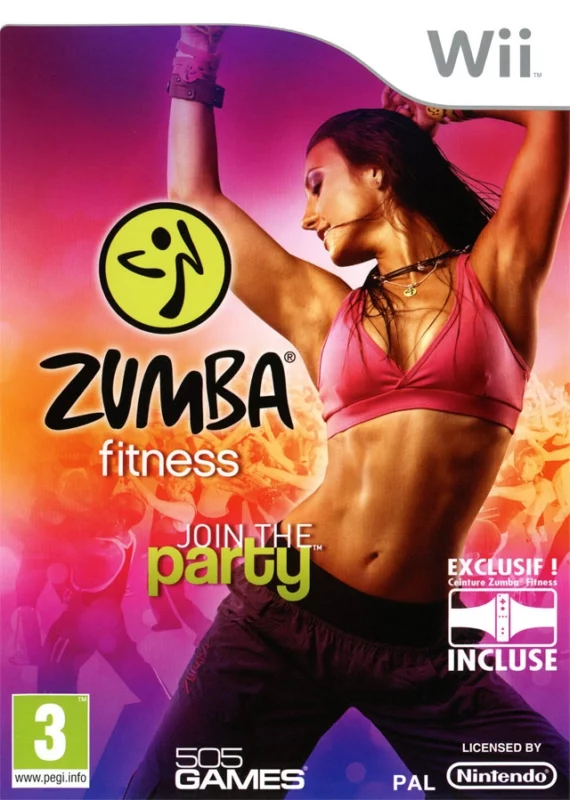 Zumba Fitness Wii Avec Ceinture jeu Nintendo Wii