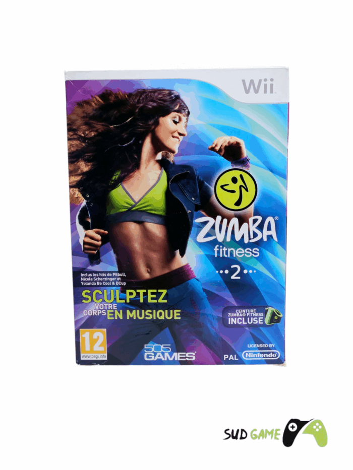 Nintendo Wii Zumba Fitness 2 Coffret Avec Ceinture – Image 1
