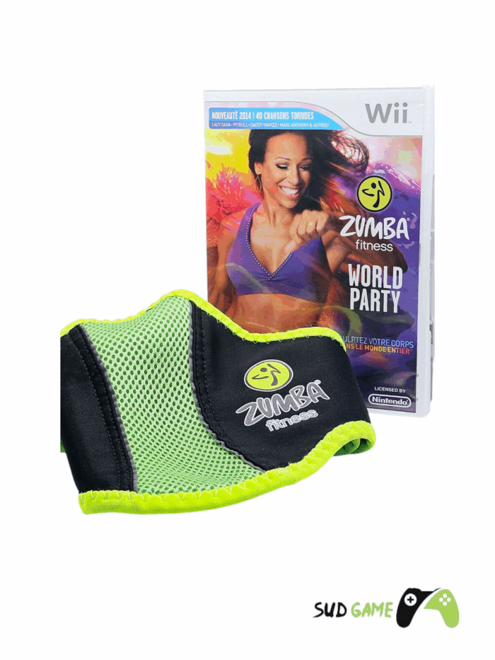 Nintendo Wii Zumba Fitness World Party Avec Ceinture – Image 1