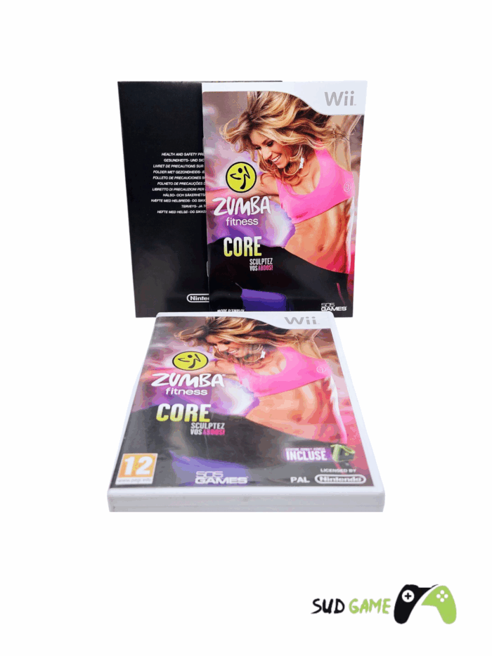 Nintendo Wii Zumba Fitness Core Coffret Avec Ceinture – Image 3