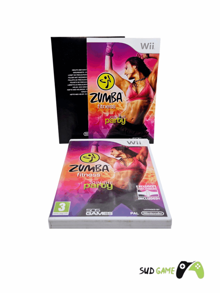Nintendo Wii Zumba Fitness Coffret Avec Ceinture – Image 2