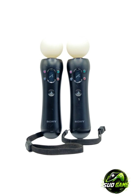 lot 2 manettes ps move ps3 ps4