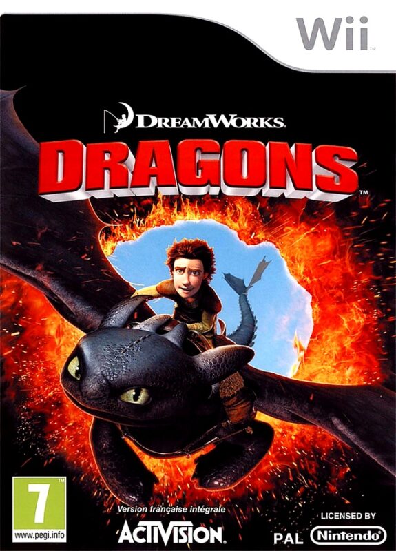 Dreamworks dragons wii