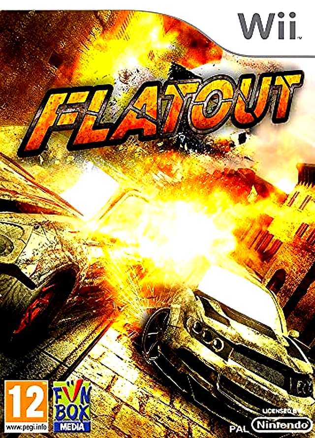 FlatOut Wii occasion FlatOut Wii occasion PAL FR – jeu Nintendo Wii très bon état testé