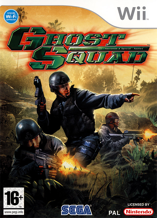 Ghost Squad Wii occasion Ghost Squad Wii occasion PAL FR – rail shooter SEGA Nintendo Wii très bon état testé