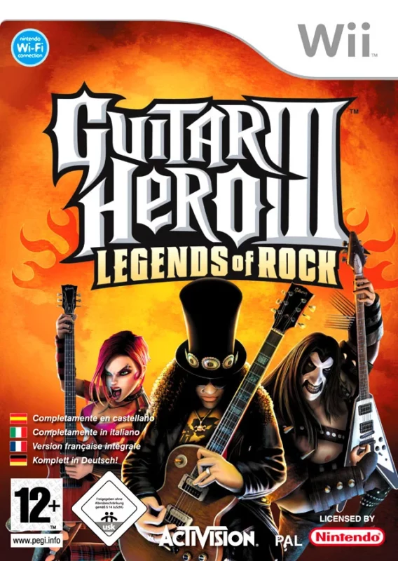 Guitar Hero 3 Wii occasion PAL FR – jeu Nintendo Wii très bon état testé