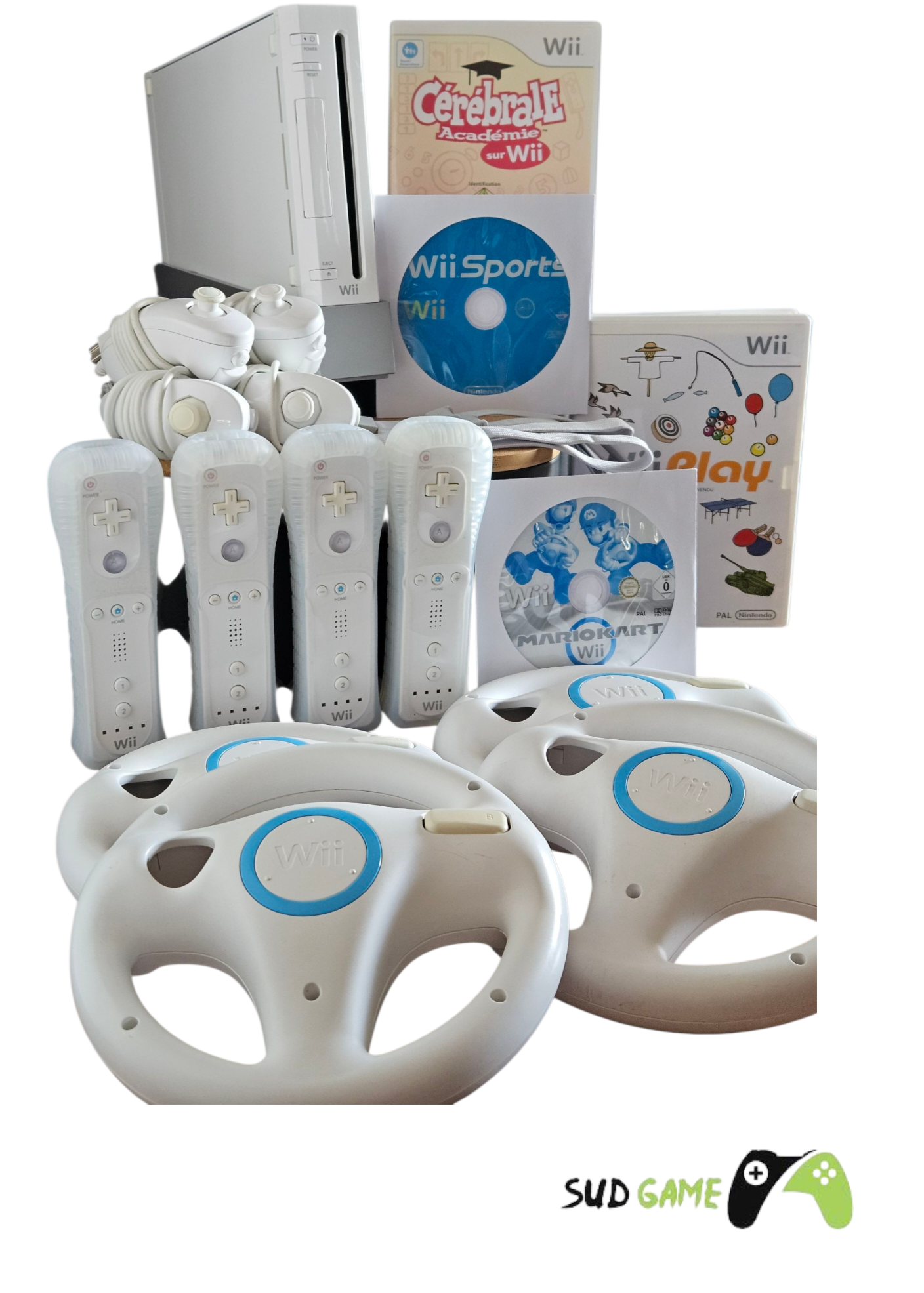 mega-pack-wii-4-personnes.jpg Mega Pack Wii complet pour 4 personnes avec jeux cultes et accessoires