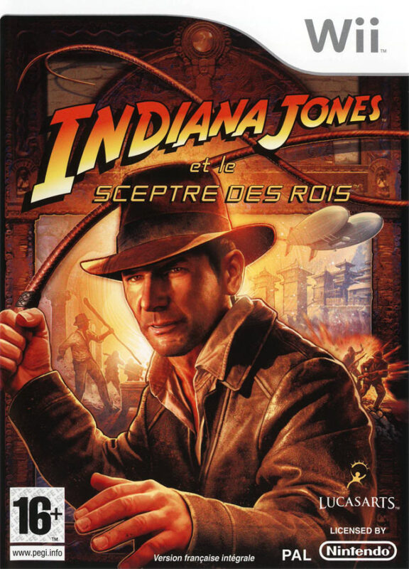 Indiana jones et le sceptre des rois wii occasion – Indiana Jones et le Sceptre des Rois PAL FR – jeu Nintendo Wii action aventure très bon état testé