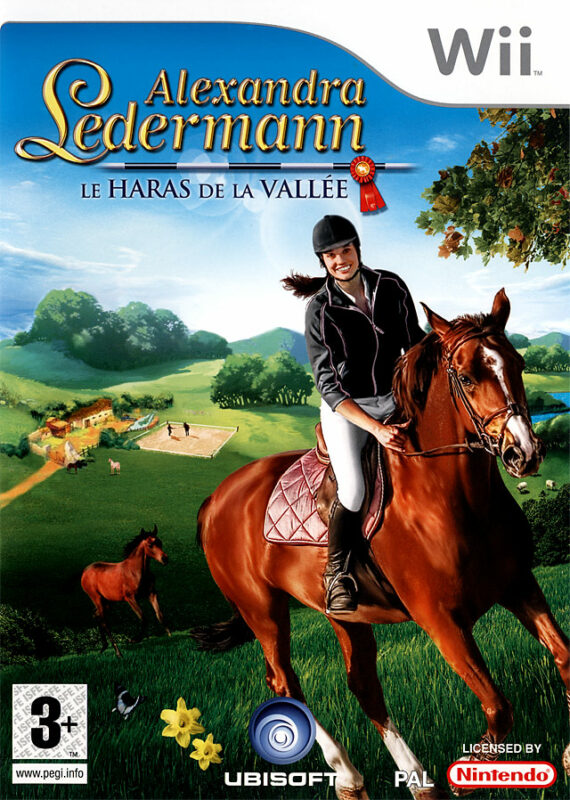 Alexandra Ledermann: Le Haras de la Vallée Wii PAL FR – Simulation Nintendo Wii très bon état testé