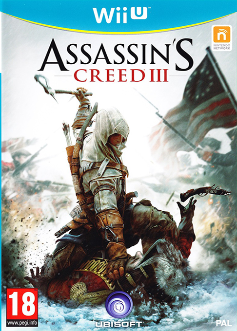 assassin creed iii wii – jaquette avant PAL FR très bon état testé