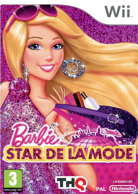 barbie star de la mode wii – jaquette avant PAL FR très bon état testé