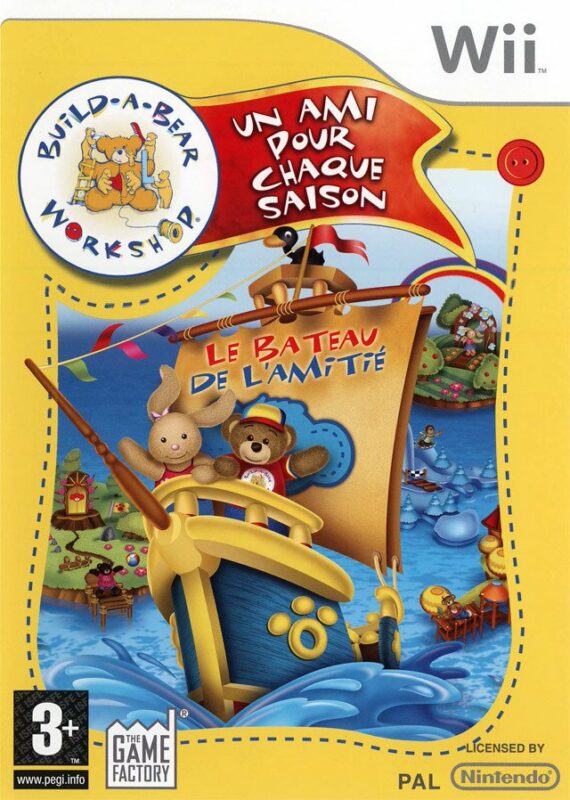 Build a bear Workshop - Un Ami Pour Chaque Saison Nintendo Wii PAL FR – Simulation Nintendo Wii très bon état testé
