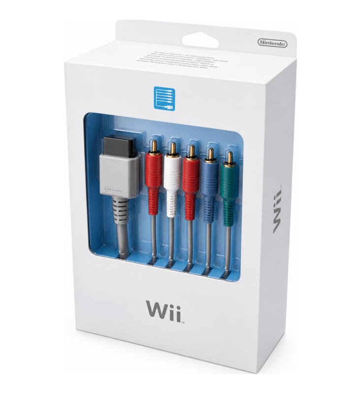 Câble YUV Wii composantes 480p officiel Nintendo
