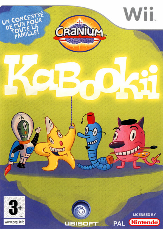 Cranium Kabookii Wii PAL FR – Party game Nintendo Wii très bon état testé