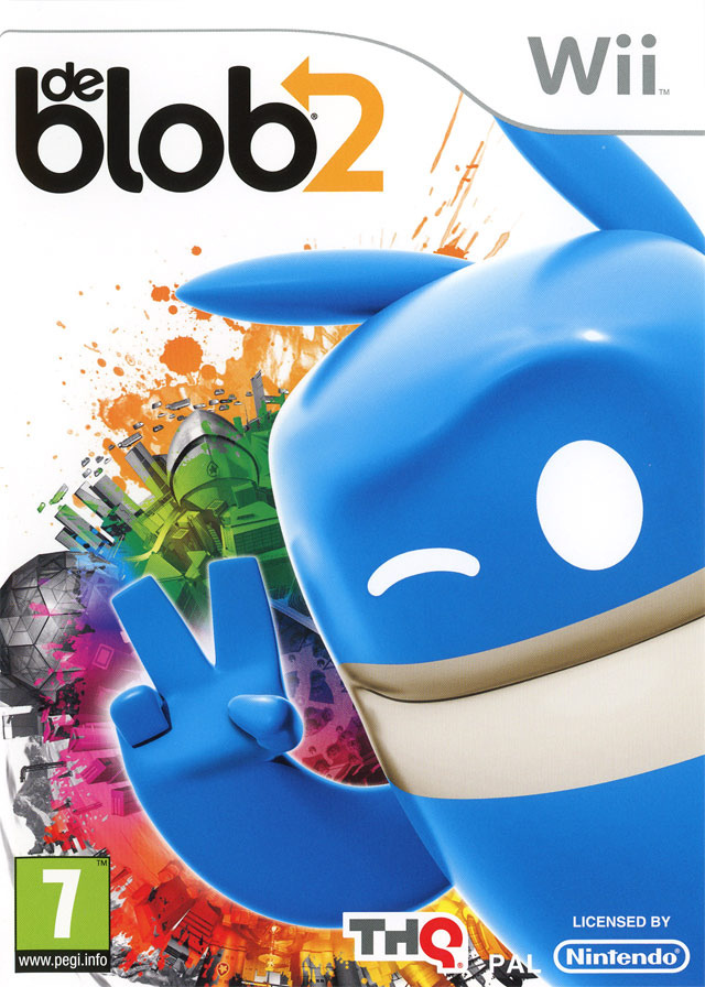 de blob 2 wii – jaquette avant PAL FR très bon état testé