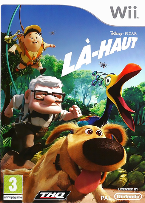 disney pixar la haut wii – jaquette avant PAL FR très bon état testé