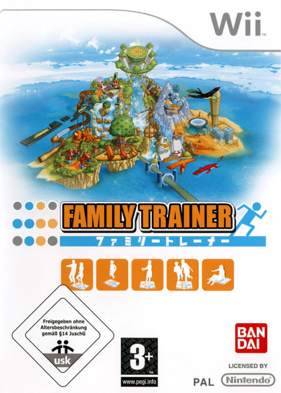 Family Trainer Wii PAL FR – Party game Nintendo Wii très bon état testé