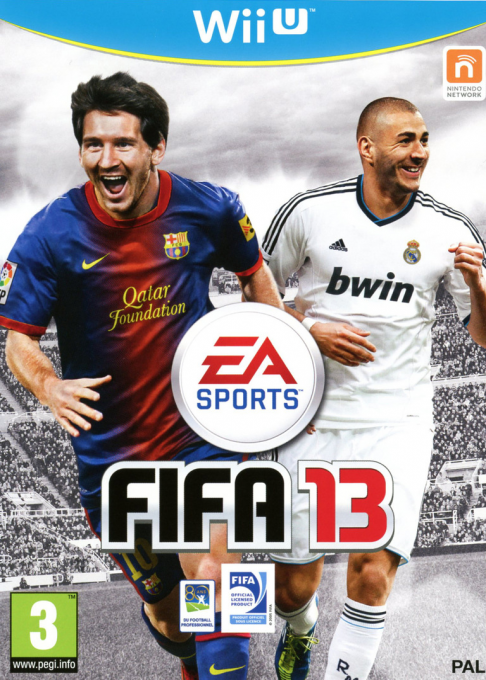fifa 13 wii u – jaquette avant PAL FR très bon état testé