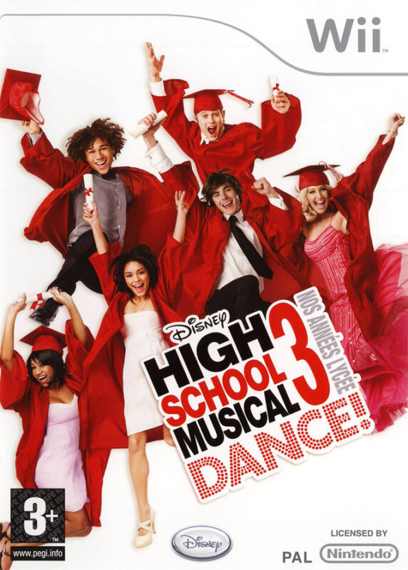 High School Musical 3 Dance! Nos Années Lycée Wii PAL FR – Rythme / Musique Nintendo Wii très bon état testé