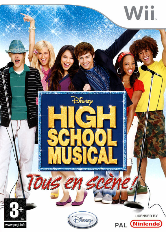 High School Musical : Tous en Scène Wii PAL FR – Rythme / Musique Nintendo Wii très bon état testé