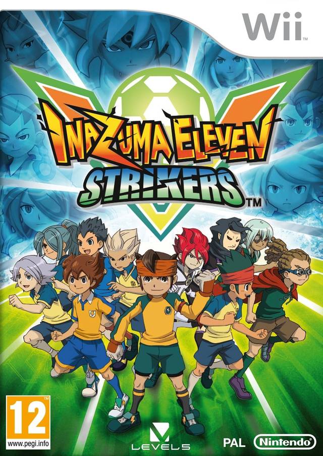 inazuma eleven strikers wii – jaquette avant PAL FR très bon état testé