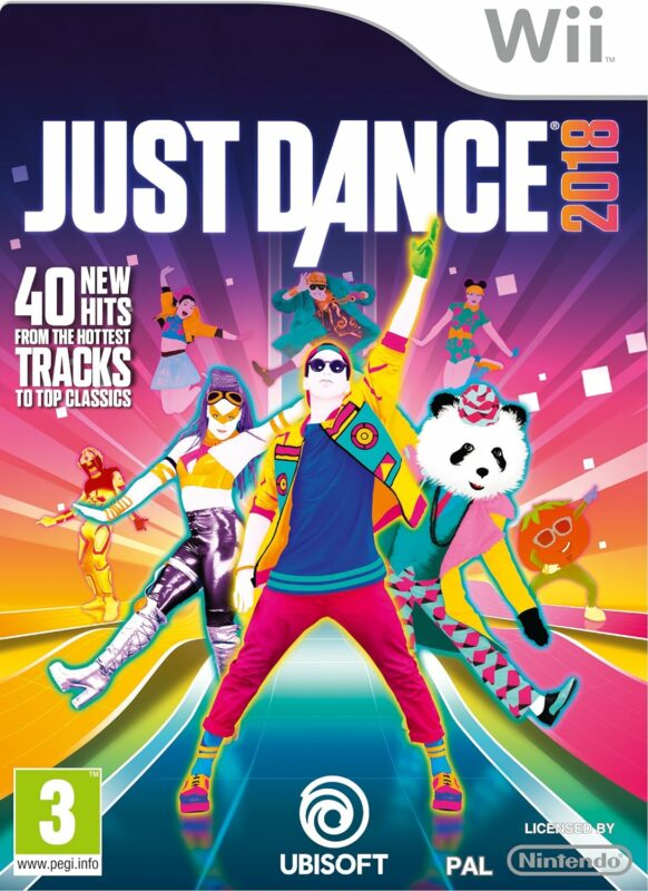 Just Dance 2018 Wii PAL FR – Rythme / Musique Nintendo Wii très bon état testé