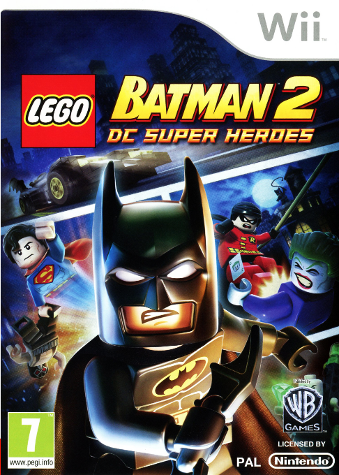 lego batman 2 dc super heroes wii – jaquette avant PAL FR très bon état testé