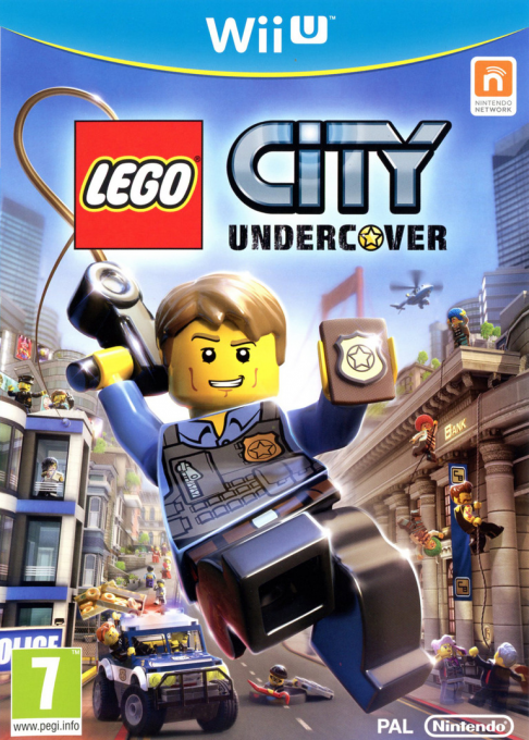 lego city undercover wii u – jaquette avant PAL FR très bon état testé