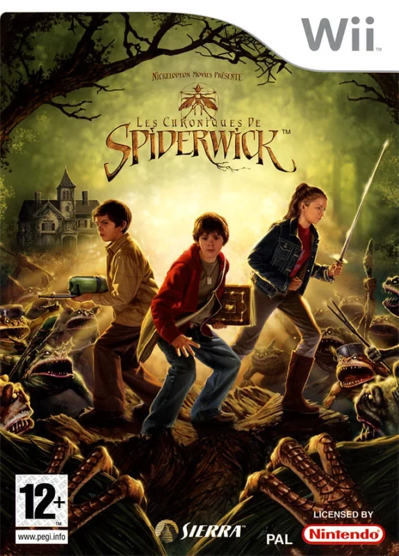 Les Chroniques De Spiderwick Wii PAL FR – Aventure Nintendo Wii très bon état testé