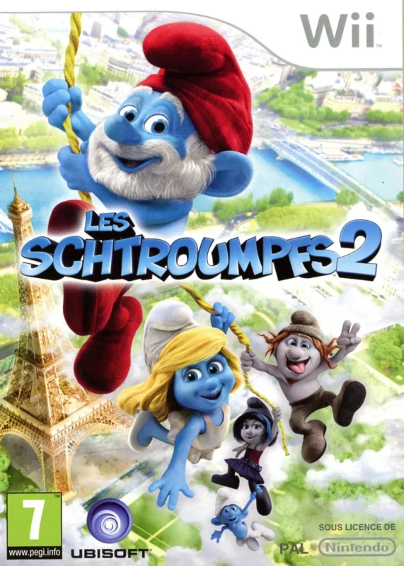 Les Schtroumpfs 2 Nintendo Wii PAL FR – Plateforme Nintendo Wii très bon état testé