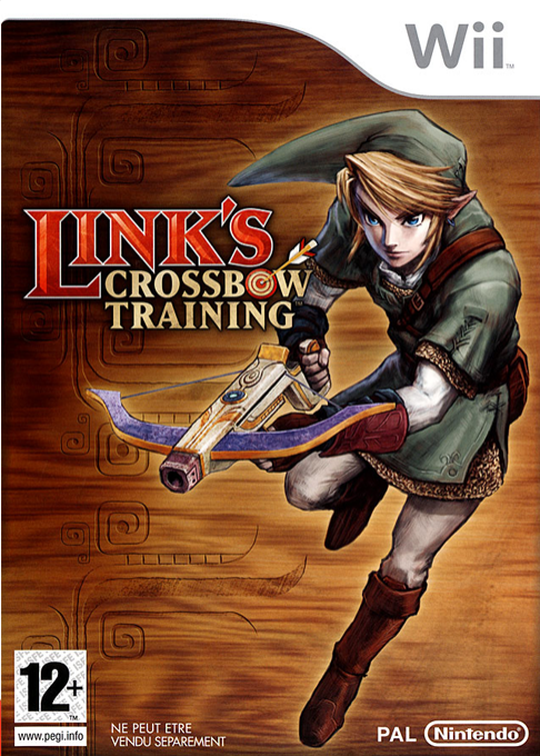 link crossbow training wii – jaquette avant PAL FR très bon état testé