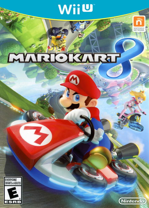 mario kart 8 wii u – jaquette avant PAL FR très bon état testé