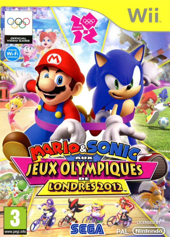 Mario & Sonic aux Jeux Olympiques de Londres 2012 Wii PAL FR – Multisports Nintendo Wii très bon état testé