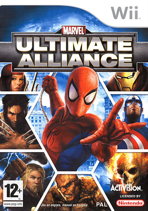 Marvel Ultimate Alliance Wii PAL FR – RPG Nintendo Wii très bon état testé