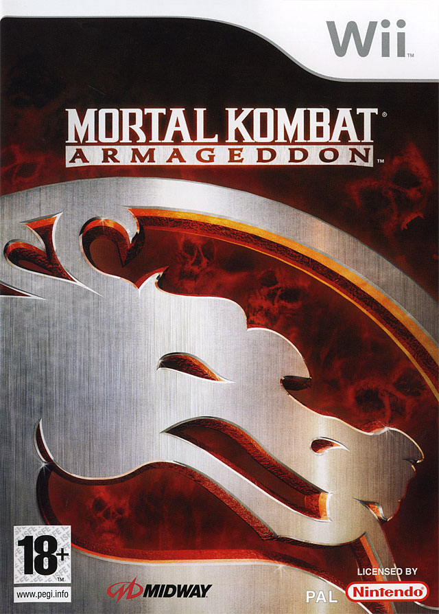 mortal kombat armageddon wii – jaquette avant PAL FR très bon état testé