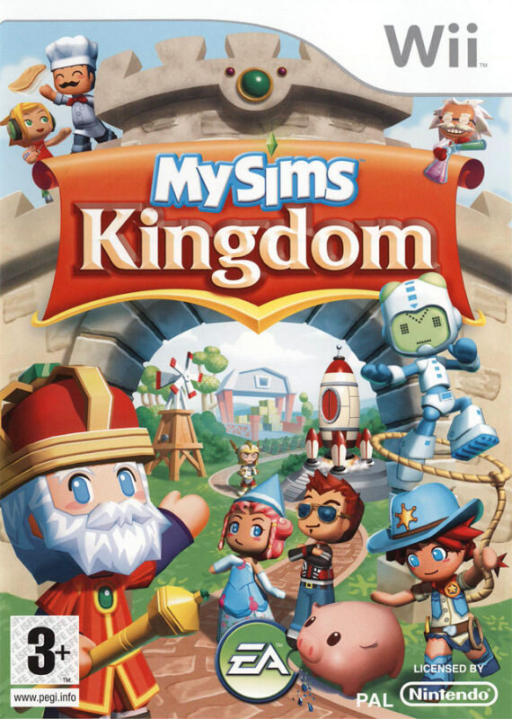 MySims Kingdom Wii PAL FR – Simulation Nintendo Wii très bon état testé