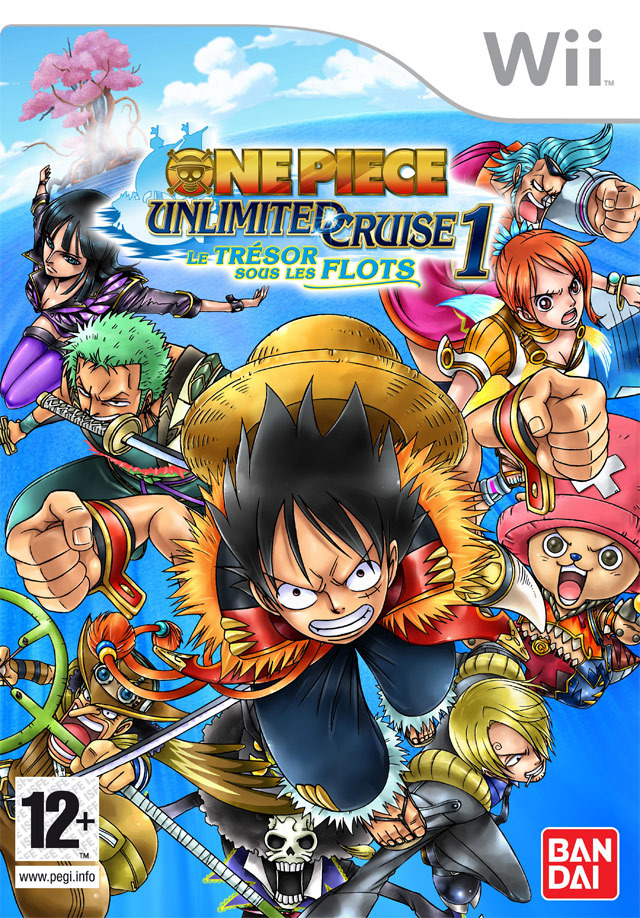one piece unlimited cruise 1 wii – jaquette avant PAL FR très bon état testé