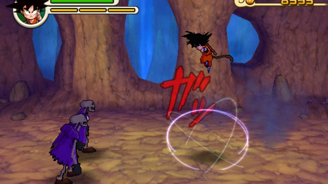 dragon ball revenge of king piccolo wii – capture d'écran gameplay Nintendo Wii