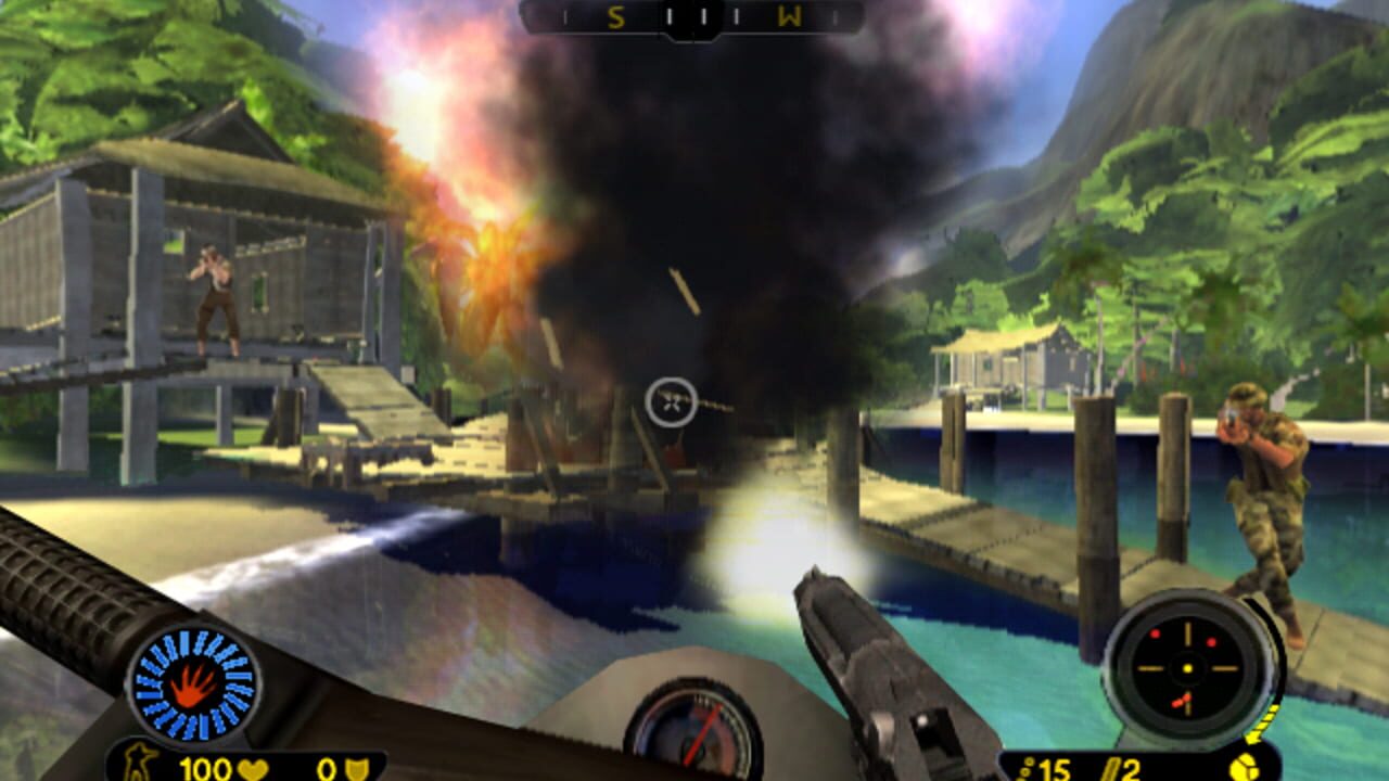 far cry vengeance wii – capture d'écran gameplay Nintendo Wii