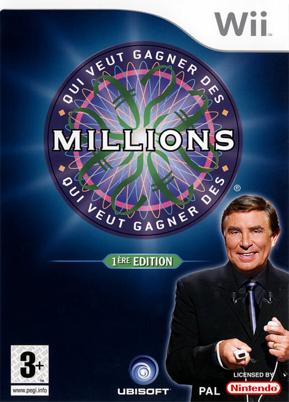 Qui Veut Gagner Des Millions : 1ère Edition Wii PAL FR – Quiz Nintendo Wii très bon état testé