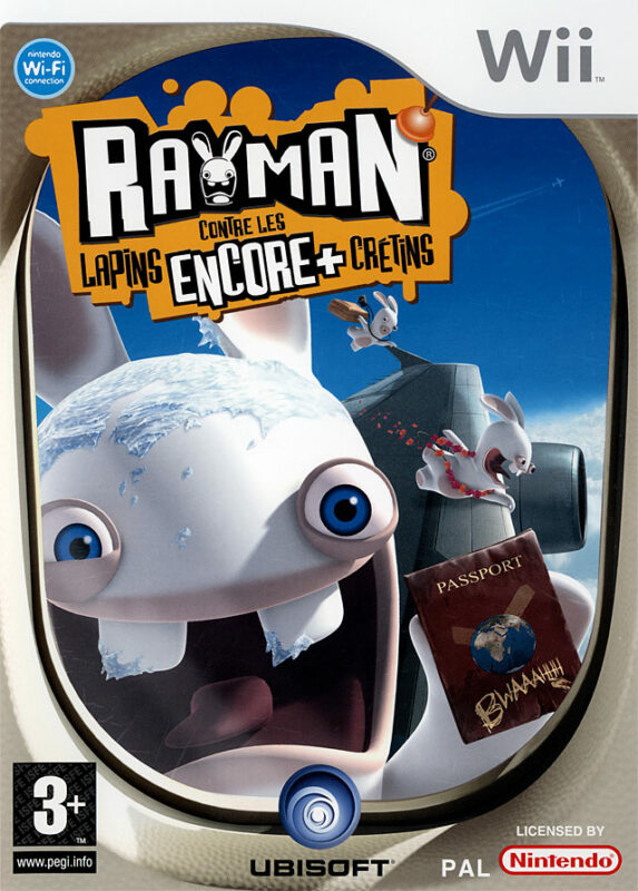 Rayman Contre les lapins encore + crétins Wii PAL FR – Party game Nintendo Wii très bon état testé