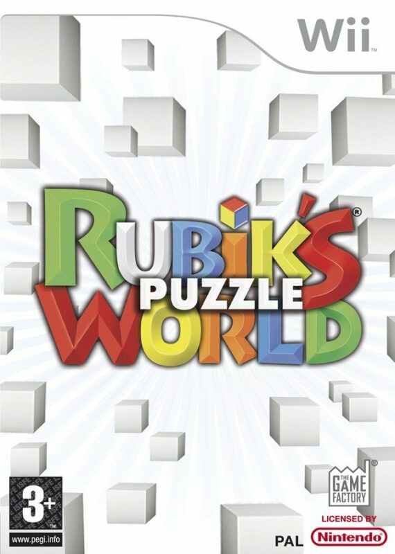 Rubik's Puzzle World Wii PAL FR – Réflexion / Puzzle Nintendo Wii très bon état testé
