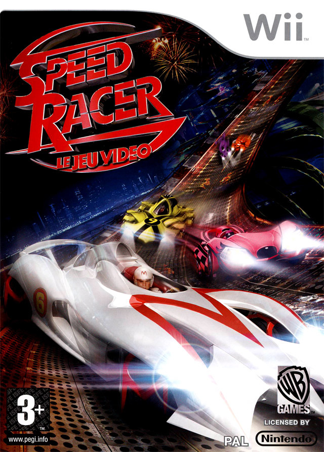 speed racer le jeu video wii – jaquette avant PAL FR très bon état testé